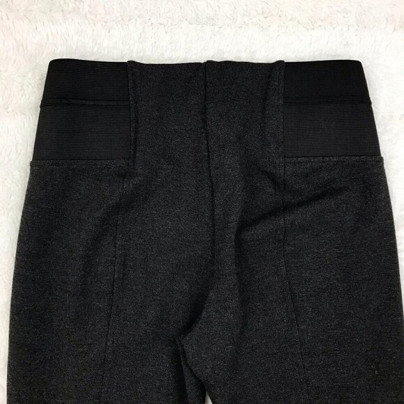 Soft Surroundings Payton Stretch Pants XS Gray Cropped Skinny Knit - Picture 3 of 8